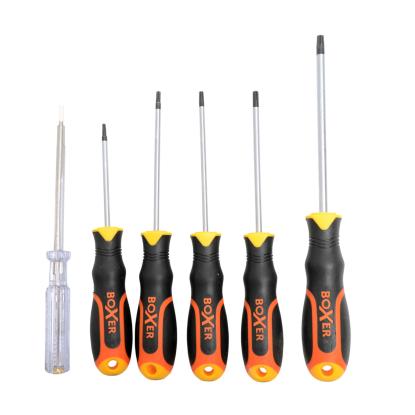 Boxer skruetrækkersæt, torx - 6 dele
