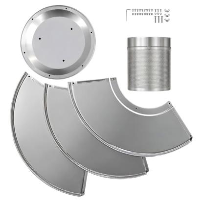 Gardenflare gnistfanger til XXL ildrør, aluminium