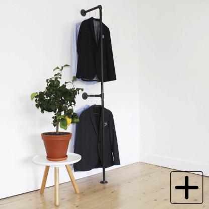 Simple Racks Long Island City tøjsystem, 210 cm højt