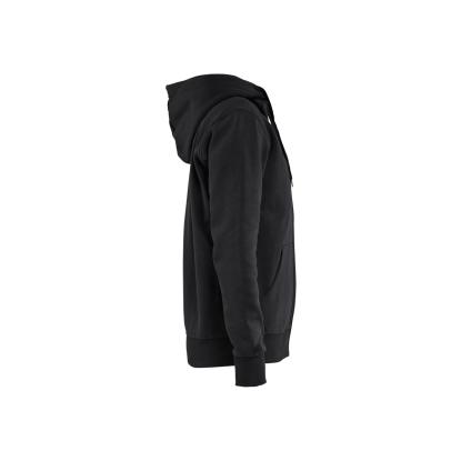 Blåkläder 3395 dame hættetrøje full zip, sort