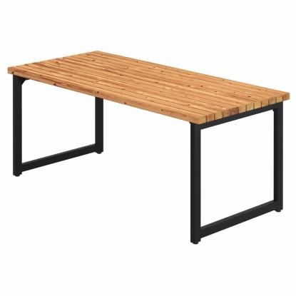 PLUS Trend Living plankebord, ThermoWood, sort, 166 cm