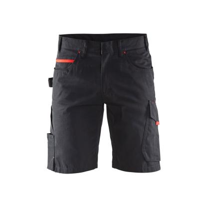 Blåkläder 1499 serviceshorts, sort/rød
