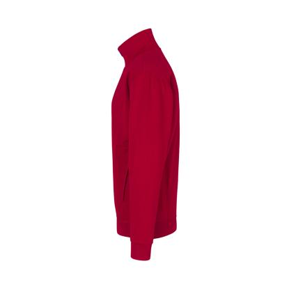 ID 0622 sweat cardigan, rød