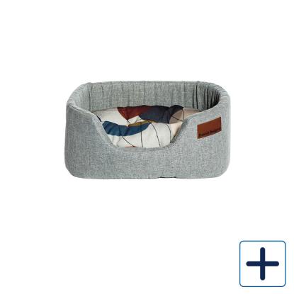 Danish Design Colour Block Silver Lux slumrekurv