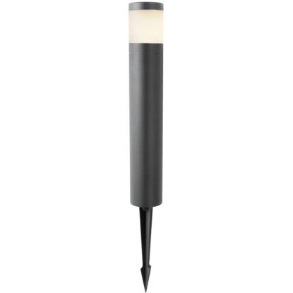 LightsOn Polly havelampe, IP65, Ø6,5 x 38 cm, antracit