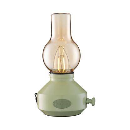 PR Home Glimt bordlampe, transportabel, IP44, grøn