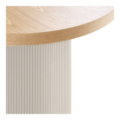 Solva spisebord, askefiner, sand, 100 x 220 cm