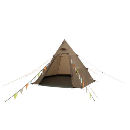 easy camp Otra Tipi til 4 personer, mørk sandfarve