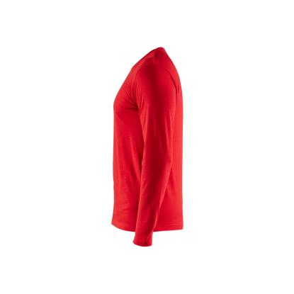 Blåkläder 3500 t-shirt lang ærme, rød