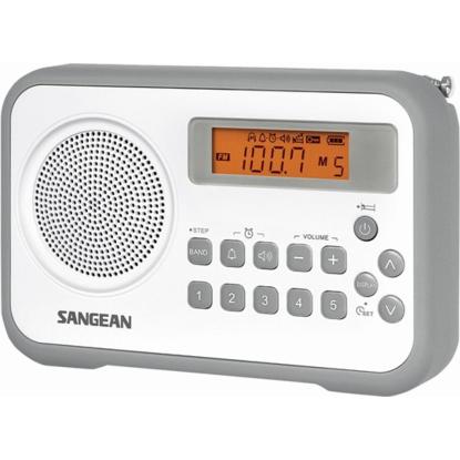 Sangean PRD18 med AM stereo digital radio, hvid
