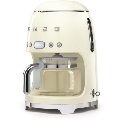 Smeg DCF02CREU kaffemaskine, 10 kopper, creme
