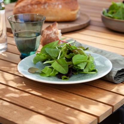 Cinas Parc havebord, antracit, teak, 197,5 x 88 x 74 cm 