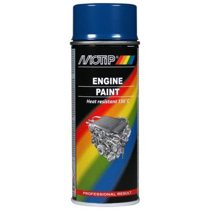 Motip motormaling, 150°, 400 ml - Ford blå