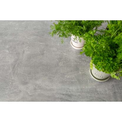 Wallmann Original Design bordplade, grå laminat, 3000 x 635 x 28 mm