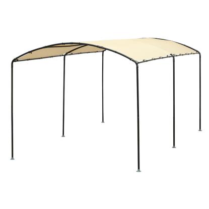 ShelterLogic carport, polyester, beige, 240 x 270 x 490 cm