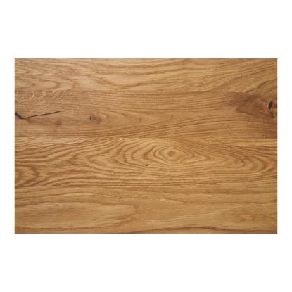 Lignano cafebord, eg, sort metal base, 70 x 70 x 75 cm, natur eg