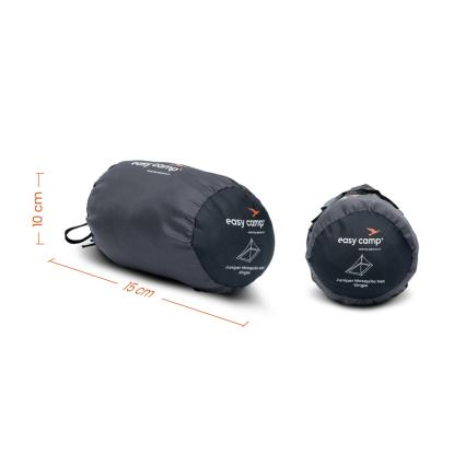 easy camp Juniper enkelt myggenet, sort, 150 x 100 x 200 cm