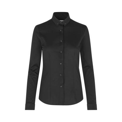 Seven Seas S85 The Jersey skjorte, modern, dame, sort
