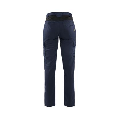 Blåkläder 7144 dame industri buks stretch, mørk marineblå/sort