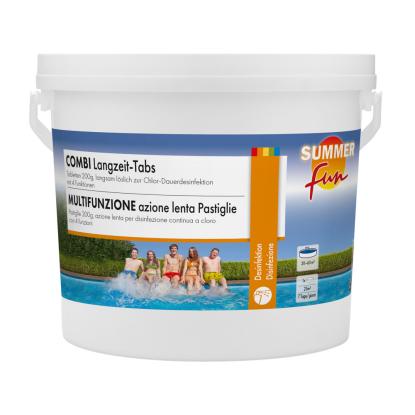 Summer Fun kombi langtids-tabs, 200 g tabletter - 2,4 kg