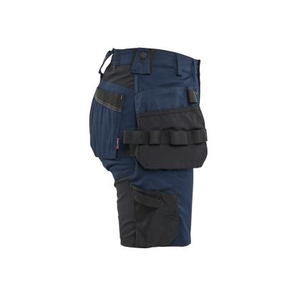 Blåkläder 7133 dame håndværker shorts med stretch, mørk marineblå