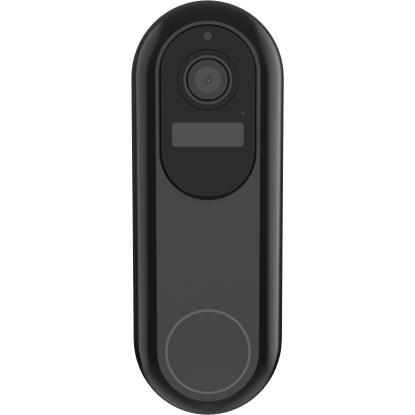 E-Line videodørklokkesæt med WiFi, Tuya, sort