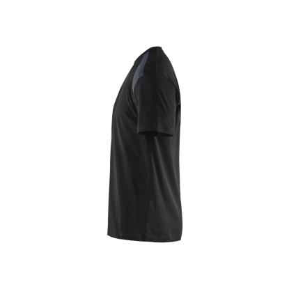 Blåkläder 3379 t-shirt, sort/mørk grå