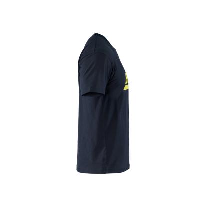 Blåkläder 9215 t-shirt, mørk marineblå/hi-vis gul