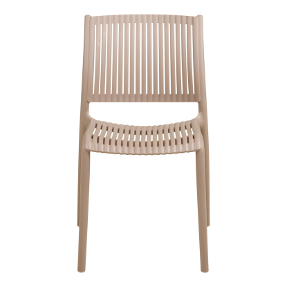 Manzano stabelbar havestol, taupe