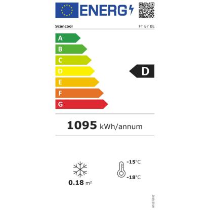 Scandomestic FT 87 BE tøndefryser, 85 liter