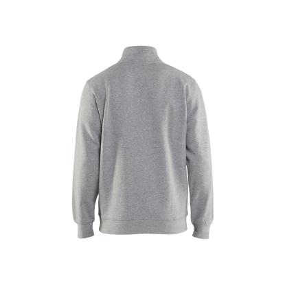 Blåkläder 3365 sweatshirt halfzip, gråmeleret