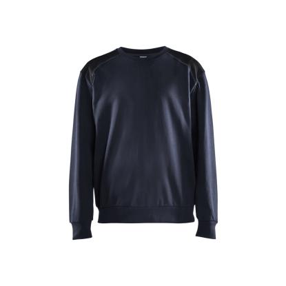 Blåkläder 3580 sweatshirt, mørk marineblå/sort