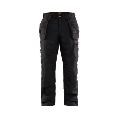 Blåkläder 1500 håndværker buks softshell x1500, sort