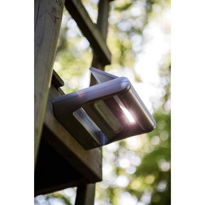 LUTEC Mini udendørs LED væglampe/spotlampe med solceller 1W