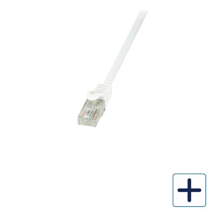 E-Line netværkskabel Cat.6 U/UTP EconLine, hvid