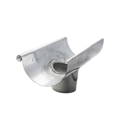 Plastmo Retro Zink lige tudstykke, Ø80 mm