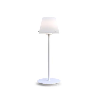 Herstal Gil bordlampe, G9, hvid