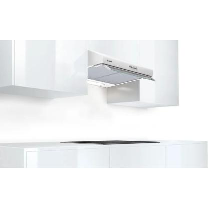 Bosch DUL63CC20 skabsintegreret emhætte, hvid, 60 cm