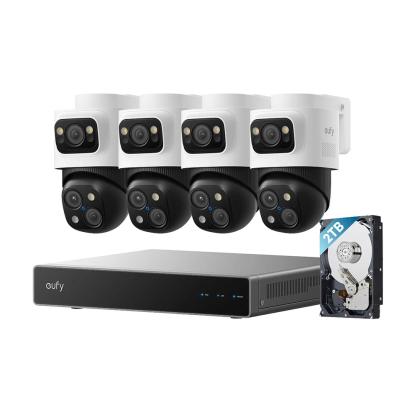 eufy S4 Max PoE NVR overvågningssystem med 4 bullet sikkerhedskameraer, 16MP