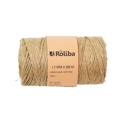 Sejlgarn i hamp 6/6 HS 500 gram - Ø1,7 mm x 200 meter