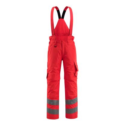 MASCOT SAFE SUPREME Ashford vinterbukser, hi-vis rød