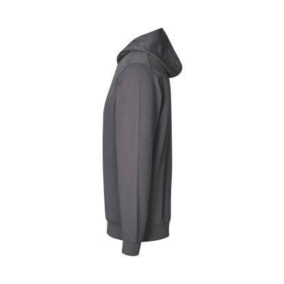 ID PRO Wear CARE 0388 hættetrøje med lynlås, silver grey