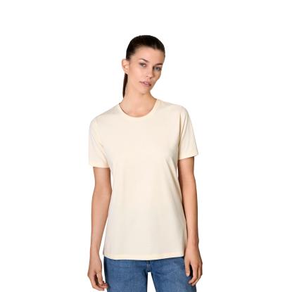 ID 0553 T-shirt, økologisk, dame, off-white