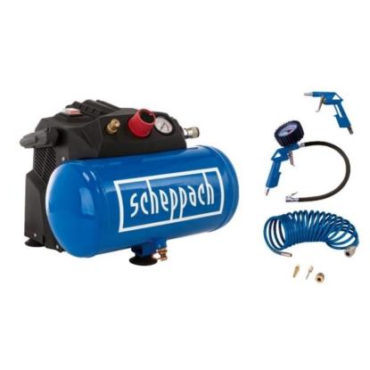 Scheppach HC06 kompressor med tilbehør
