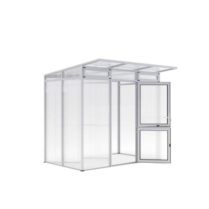 KGT Santini II s, drivhus, aluminium, 3,5 m²