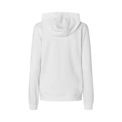 ID PRO Wear CARE 0389 hættetrøje med lynlås, dame, hvid