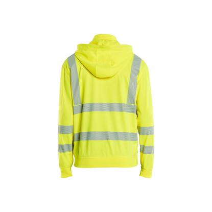 Blåkläder 3573 high vis sweatshirt med aftagelig hætte, hi-vis gul