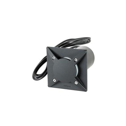 Norlys Rena LED nedgravningsspot, firkant, GU10, IP68, sort