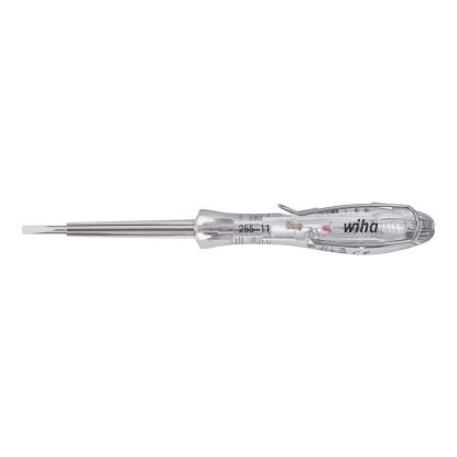 Wiha SoftFinish LK spændingstester med SB ophæng og clips, 110-250V, 3,0 x 60 mm