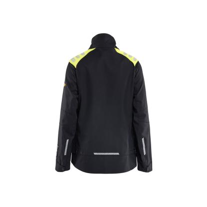 Blåkläder 4070 dame jakke inherent, sort/hi-vis gul